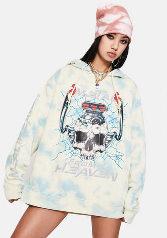 Metal From Heaven Tie Dye Hoodie
