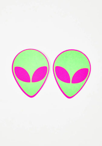 Neon Alien Pasties