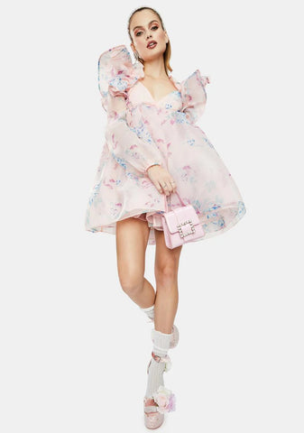The Dreamhouse Sugarfrill Ruffle Mini Dress