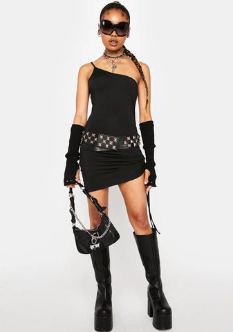 Shadow Carnival Stroll Mini Dress