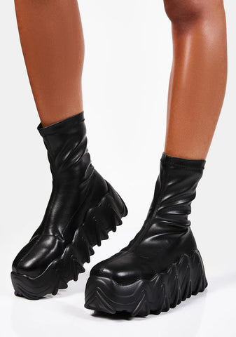Aesthesia Chunky Ankle Boots