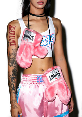 Sunny Faux Fur Gloves