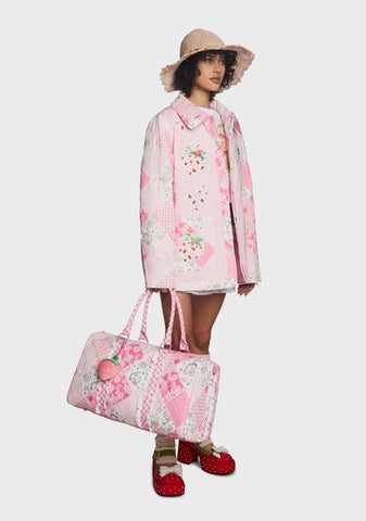 Extra Serving Quilted Weekender