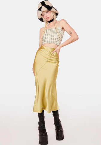 Sage Get Your Fix Crop Top