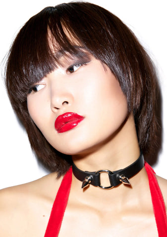Baby Spiked Fiend O Ring Choker