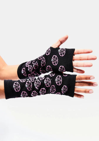 Pentagram Fingerless Gloves