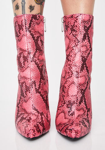Sweet Medusa Slay Ankle Boots