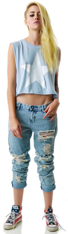 Tate Chad Tank - Light Red