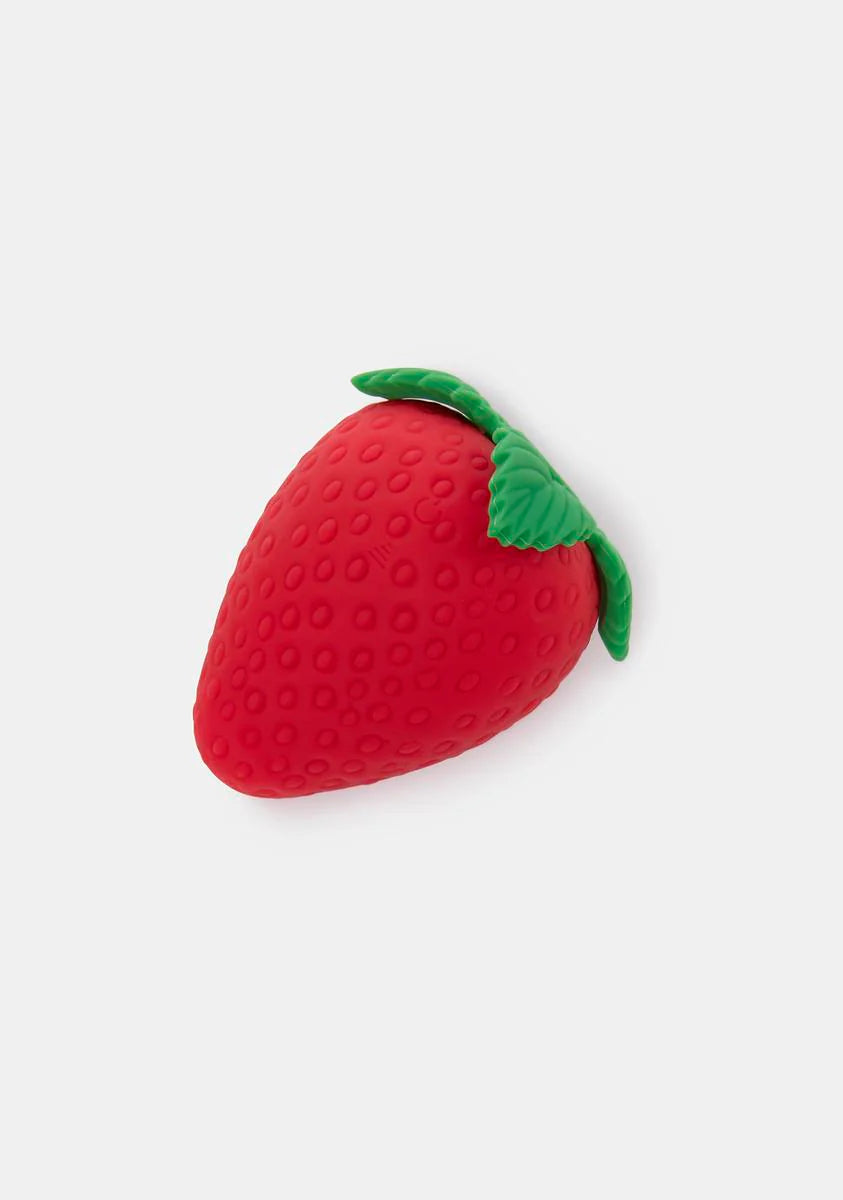 Strawberry Vibration And Suction Emojibator