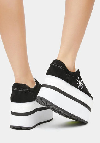Scoring High Platform Sneakers