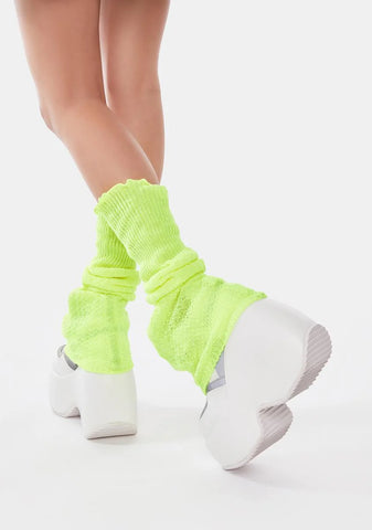 Electric Just For You Knit Leg Warmers