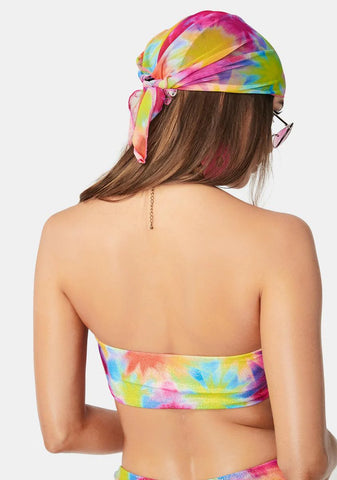 Tie Dye Daydream Bikini Top