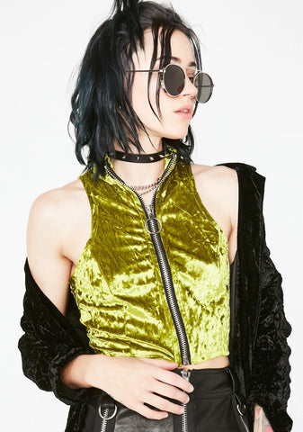 Rad Royalty Crop Top