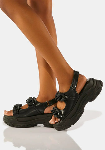 Keep On Moving Gladiator Sandals