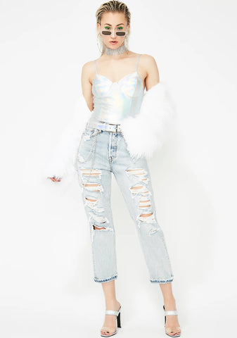 Cosmic Tease Hologram Bustier