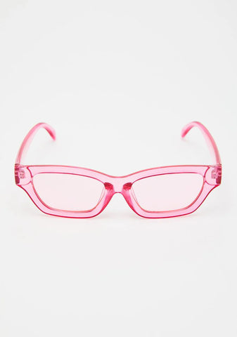 In My Thots Clear Sunglasses