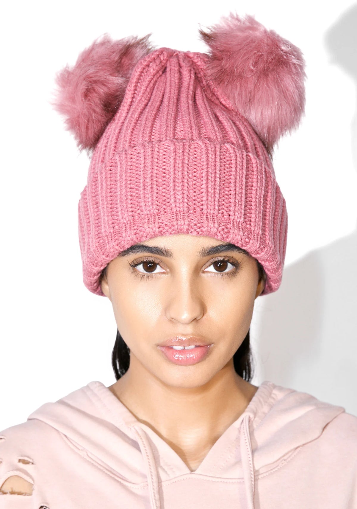 BB Kuma Pom-Pom Beanie