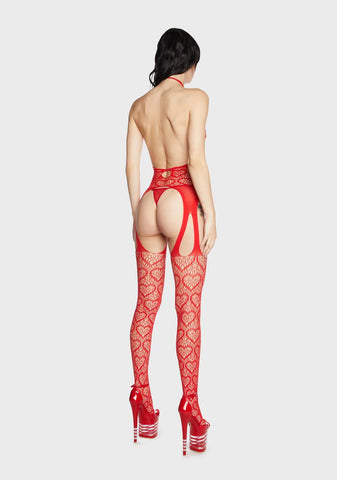 All For You Net Bodystocking
