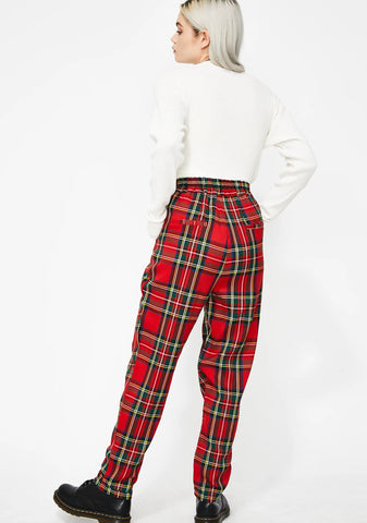 Rebel Instinct Plaid Pants