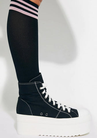 Safe Haven Platform High Top Sneakers