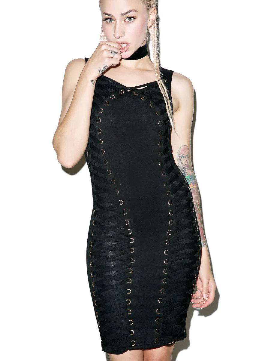 So Petty Bodycon Dress