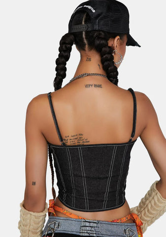 Ready And Willing Corset Top