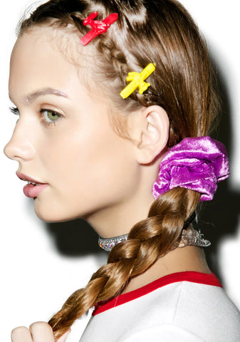 Velvet Barbae Bitch Scrunchie