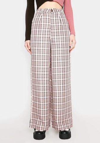 Checked Laura Trousers