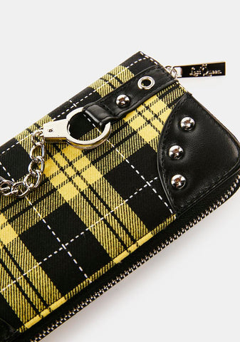 Tartan Handcuff Wallet