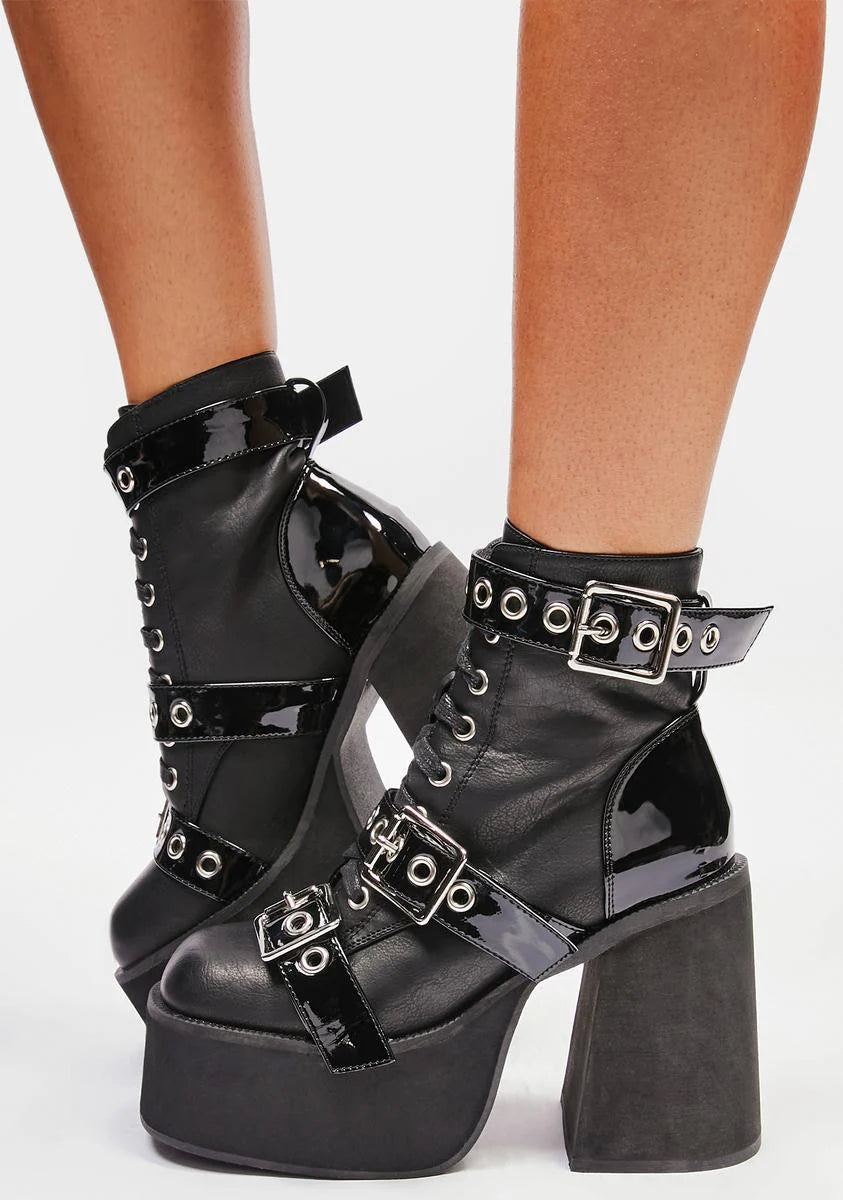 Finding Demons Combat Boots