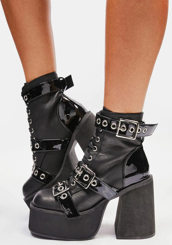 Finding Demons Combat Boots