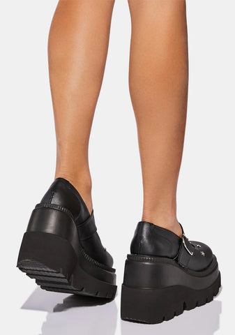 Shaker-23 Platform Mary Janes