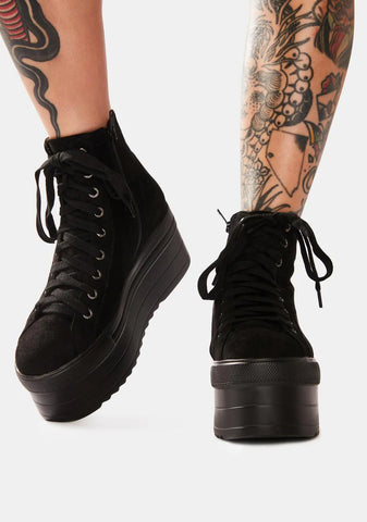 Star Struck Chunky Flatform Sneakers