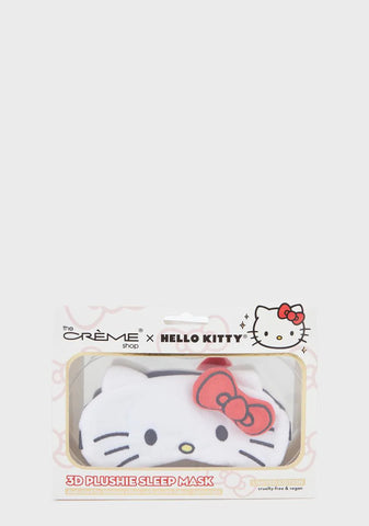 x Hello Kitty 3D Plushie Sleep Mask