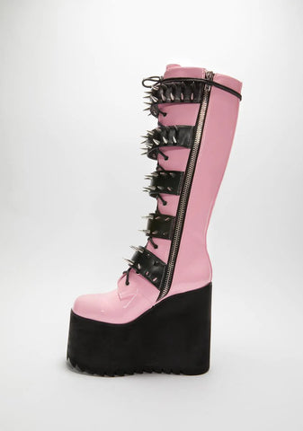 Sweet Appetite For Destruction Platform Boots