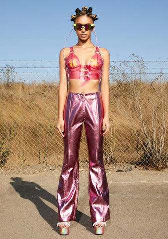 Pixie Power Metallic Pants