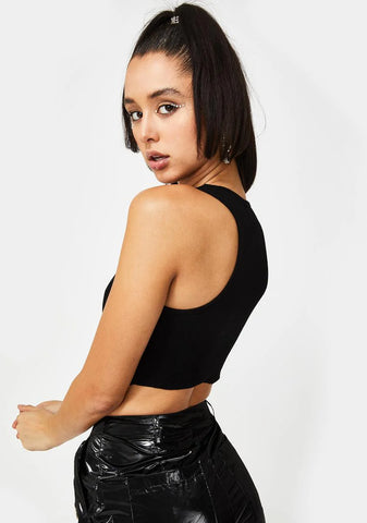 Call Me Papi Rhinestone Tank