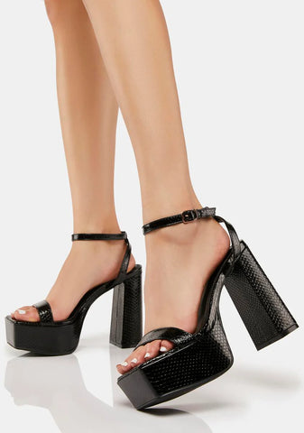 Luscious Elixir Platform Heels