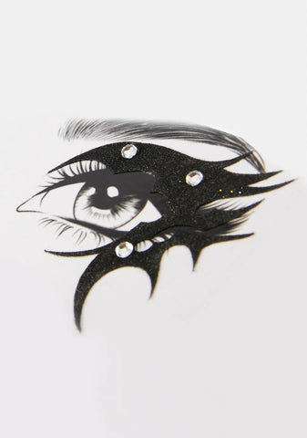 Queen Of Darkness Eye Stickers