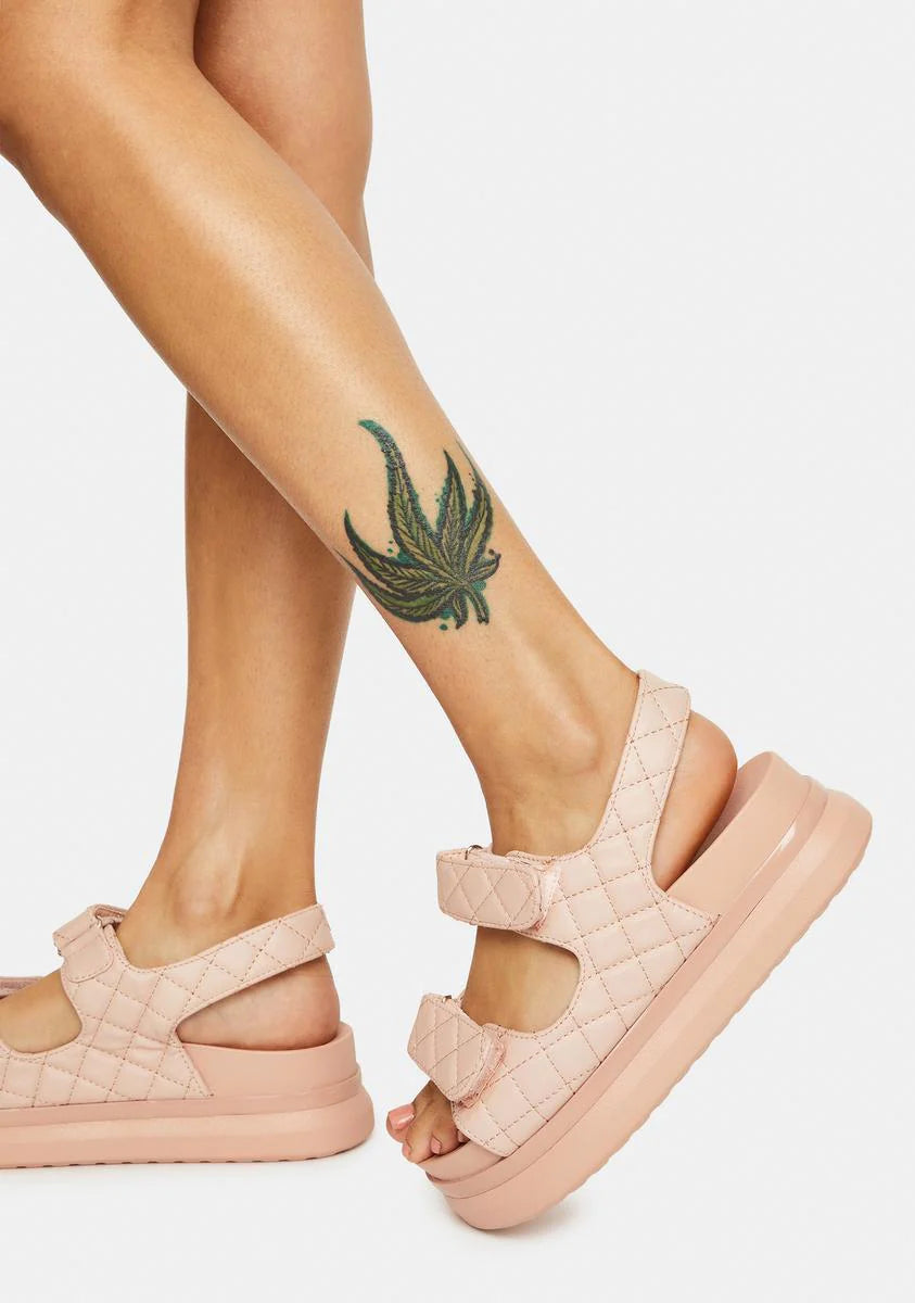 Blush By Your Side Gladiator Sandals