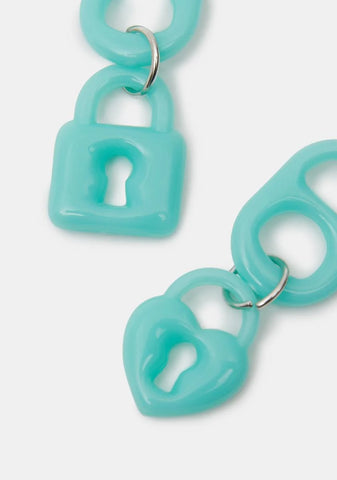 Secure The Sass Locket Earrings