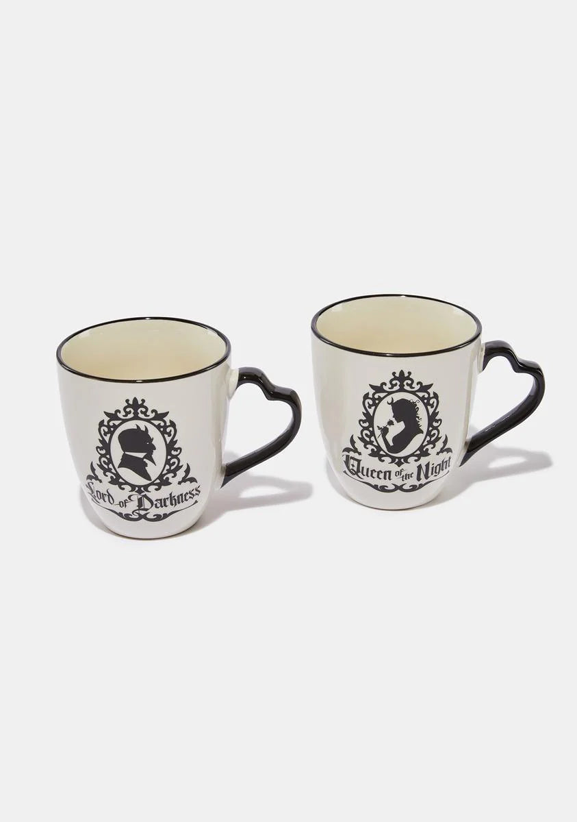 Queen And Lord Mug Set