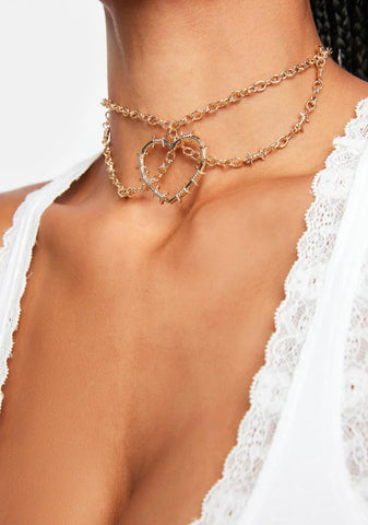 Love Can Be Deadly Chain Choker