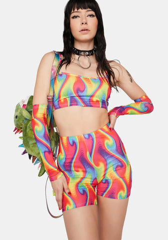 Wild Heat Biker Shorts