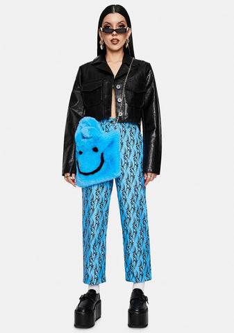 Victoria Vegan Leather Crop Jacket