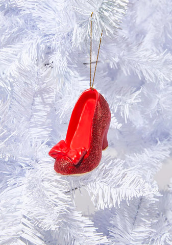 Nick Of Time Shoe Ornament