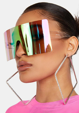 What U Want Oversized Sunglasses