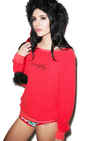 Naughty Baggy Beach Jumper