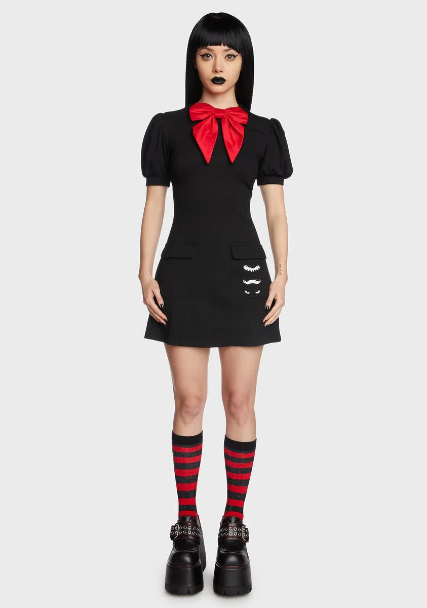 One With The Dark Mini Dress