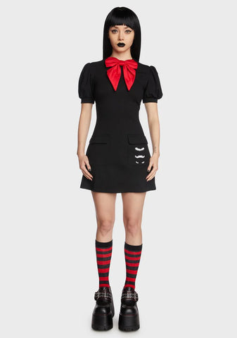 One With The Dark Mini Dress